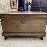 18th century walnut wedding chest