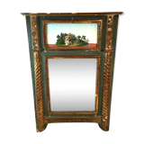 Early 19th century trumeau that tells a story