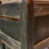 Small Afghan 19th Authentic Wedding Chest