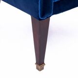 Fauteuil ancien, Europe du Nord, début du XXe siècle. Après rénovation.