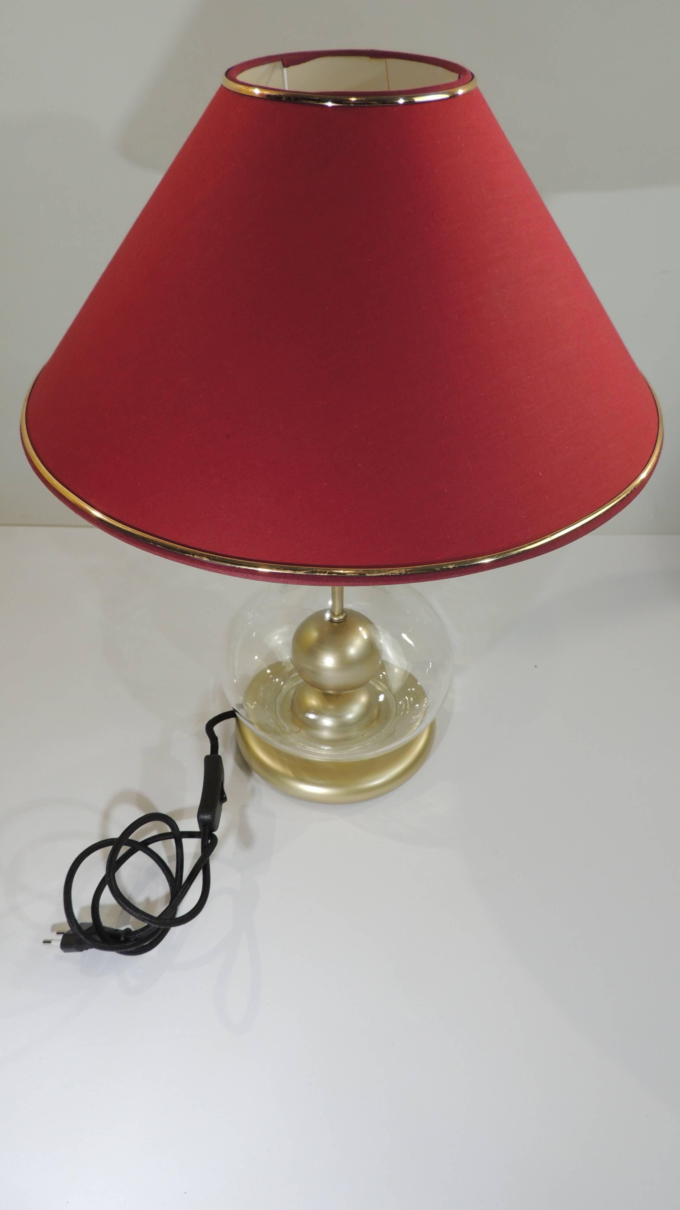 German table lamp attributed to Richard Essig, 1970s