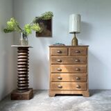Chiffonier commode chêne 1950