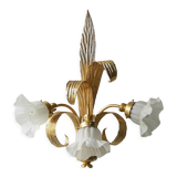 Vintage Florentine Wall Light, 1970s