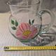 Decorative jug with floral pattern