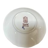 Gien earthenware tea set, peony decoration