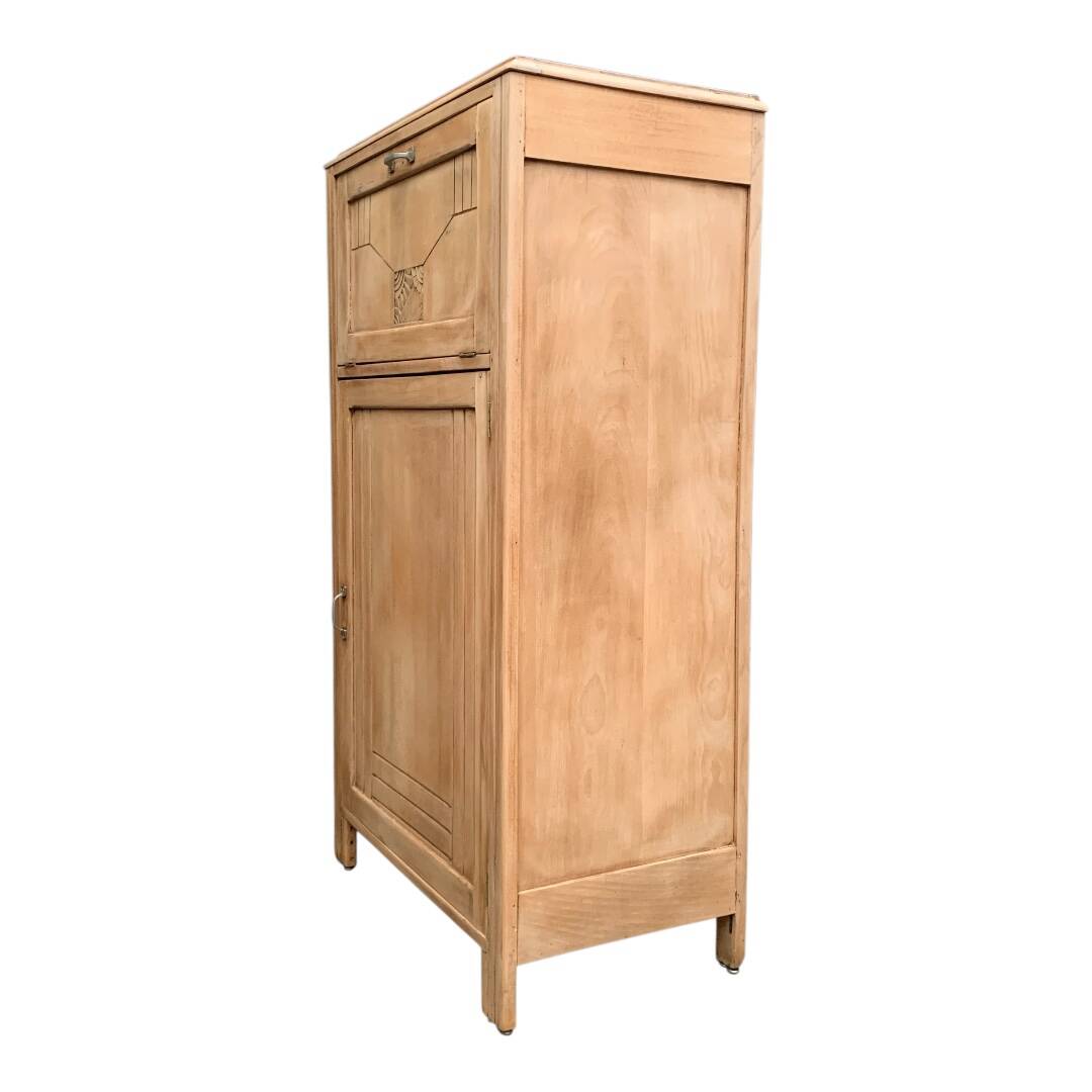 Buffet parisien art déco bois brut 