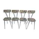 4 restyled formica chairs