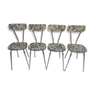 4 restyled formica chairs