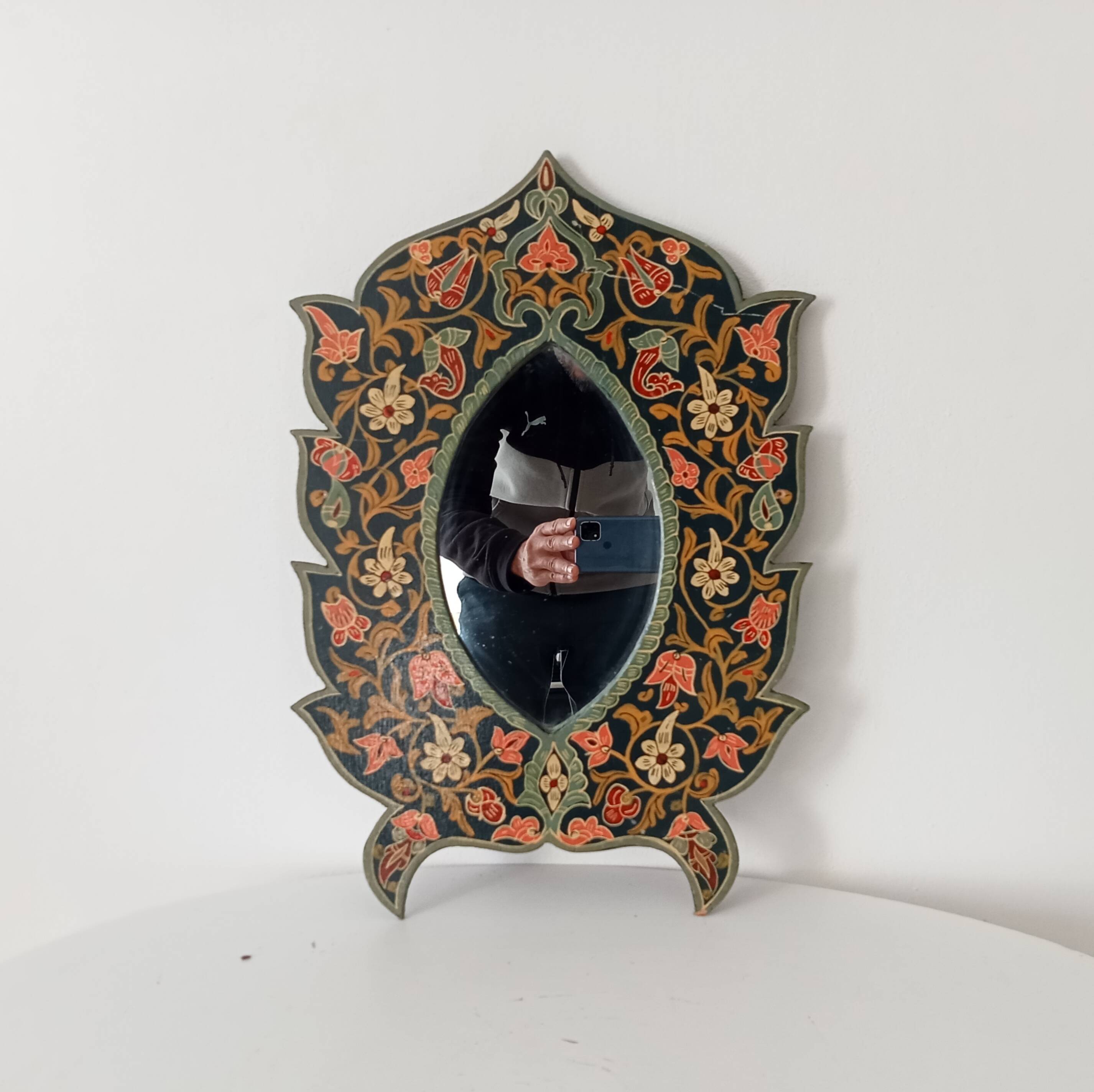 Miroir vintage de style Mauresque 48*32 cm