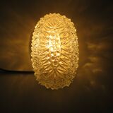 Mid-century oval wall lamp, Belgium 1960-1970