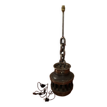 Industrial floor lamp