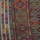 Vintage Turkish Oushak Rug Handwoven 141x356 cm