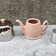 Théière calorifuge Salam Guy Degrenne 4 tasses rare céramique rose