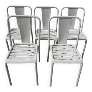 Chaises de bistrot tolix