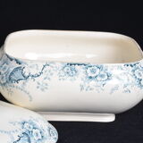 Rectangular tureen iron earth