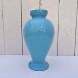 Opaline vase, Napoleon III flower bouquet decoration