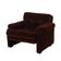 Brown armchair Coronado, Italian design, 1960s, manufacturer: B&B Italia, d