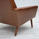 1970s, Danish highback armchair by Vejen Polstermøbelfabrik, original.