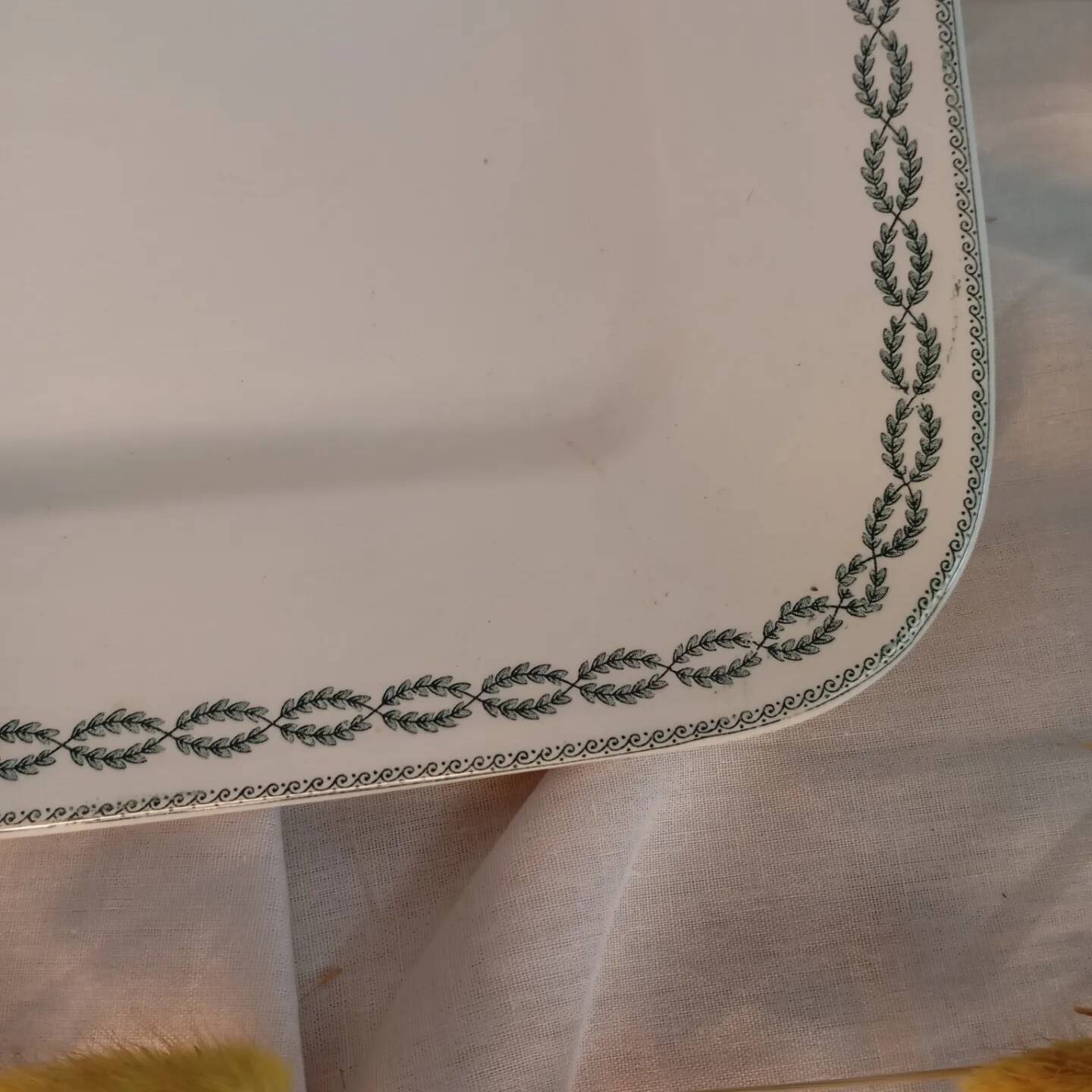 Iron earth dish Sarreguemines