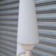 White opaline floor lamp 1950