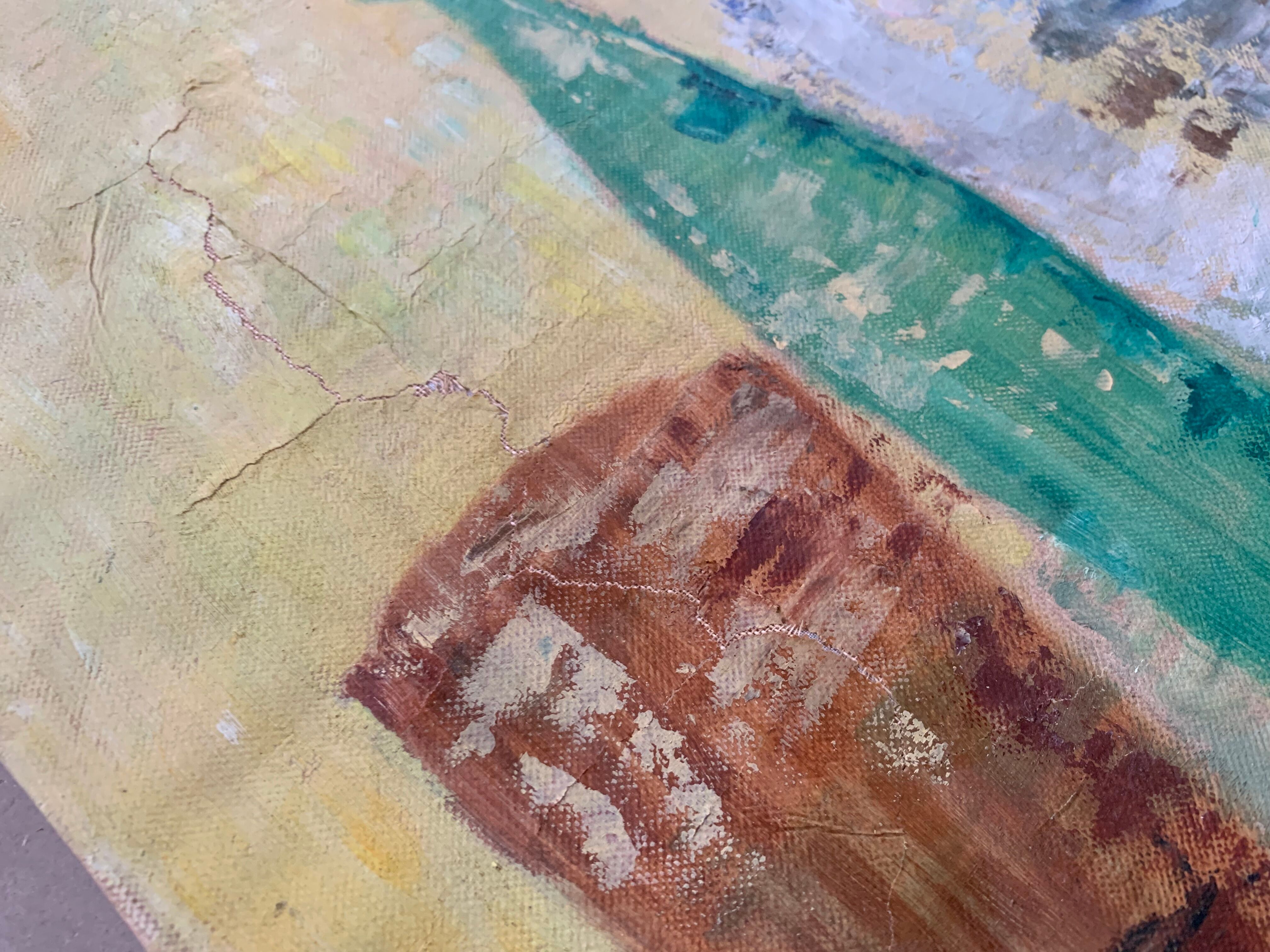 Still life / old canvas