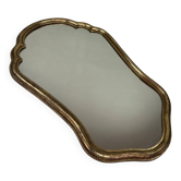 Antique gilded mirror in Louis XV style