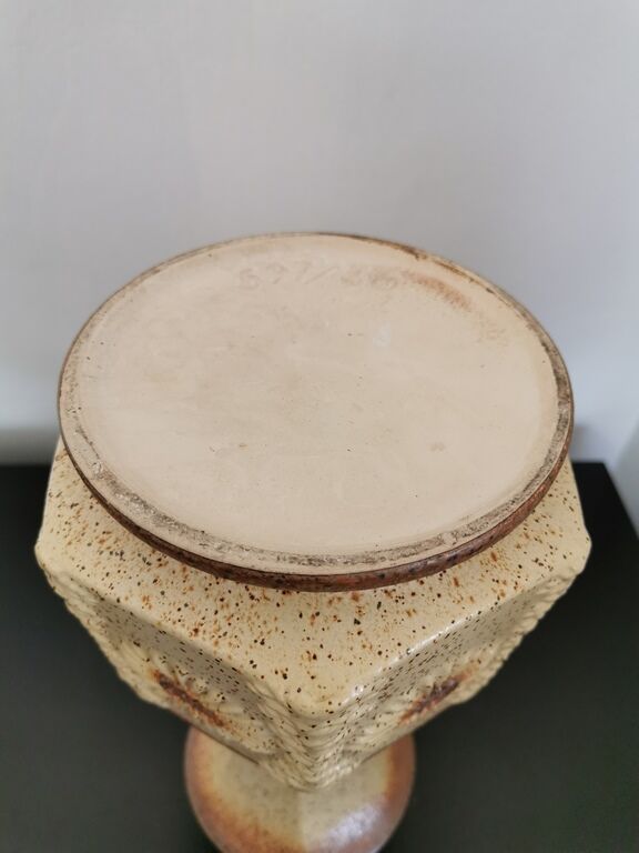 Vintage ceramic vase 70s West Germany