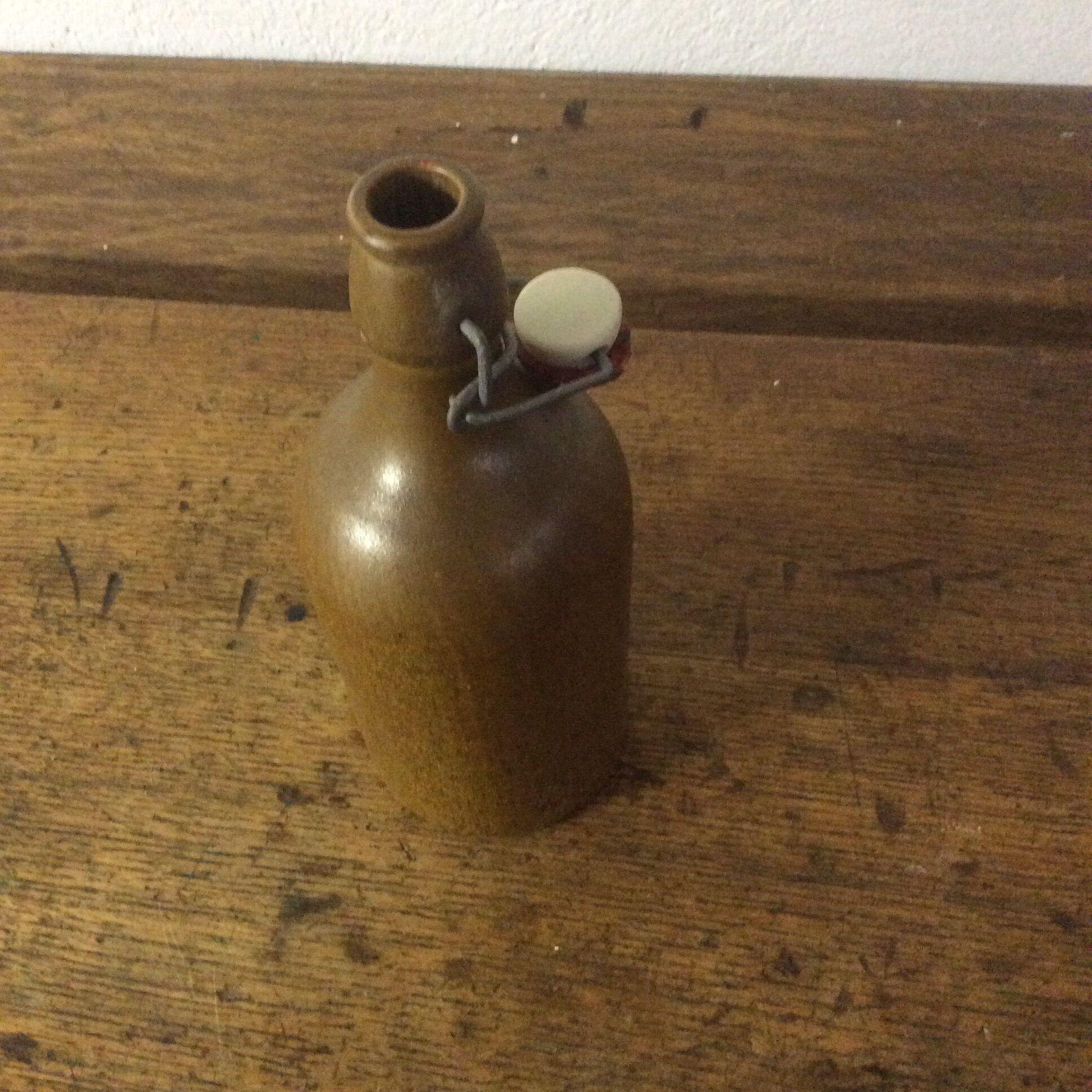 Vintage stoneware bottle