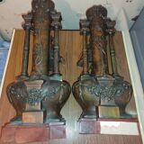 2 regulent, marble vases