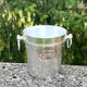 Cinzano Champagne Cooler Ice Bucket – Vintage Aluminium Advertising Wi