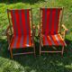 Outdoor armchair