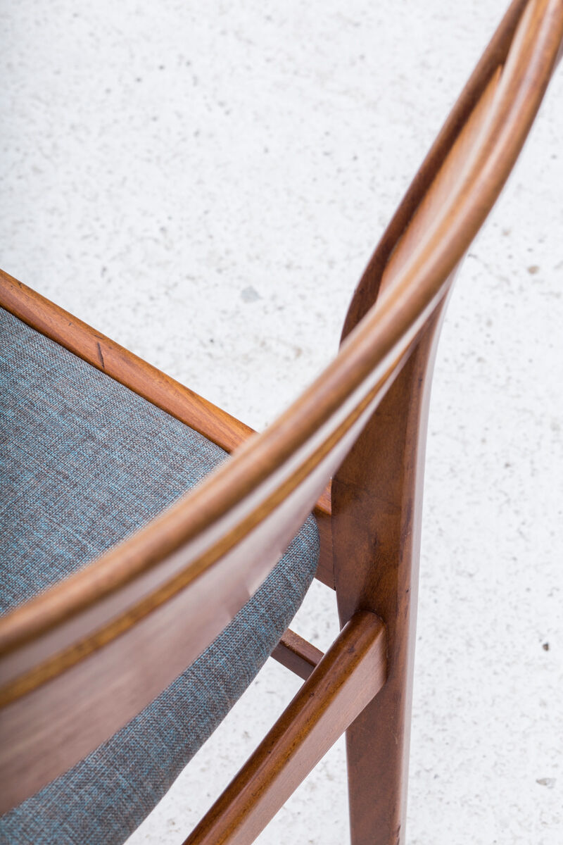 Set of 4 dining chairs, Dutch design, 1950’s