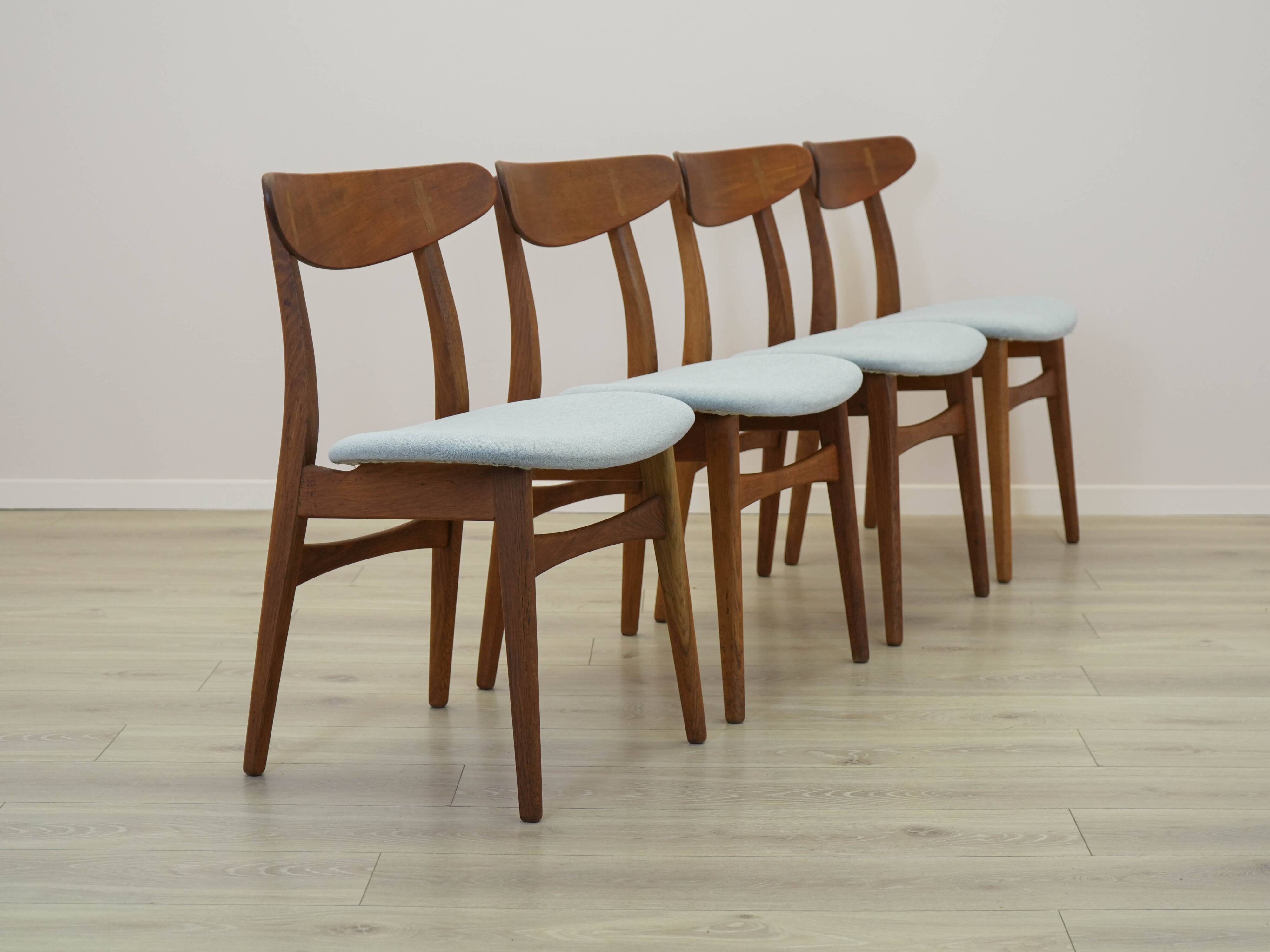 Set of four chairs CH30, Danish design, 1960s, designer: Hans J. Wegner