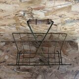 Door Reviews Old 70s Metal Gold + Bamboo Handle Vintage Sofa End