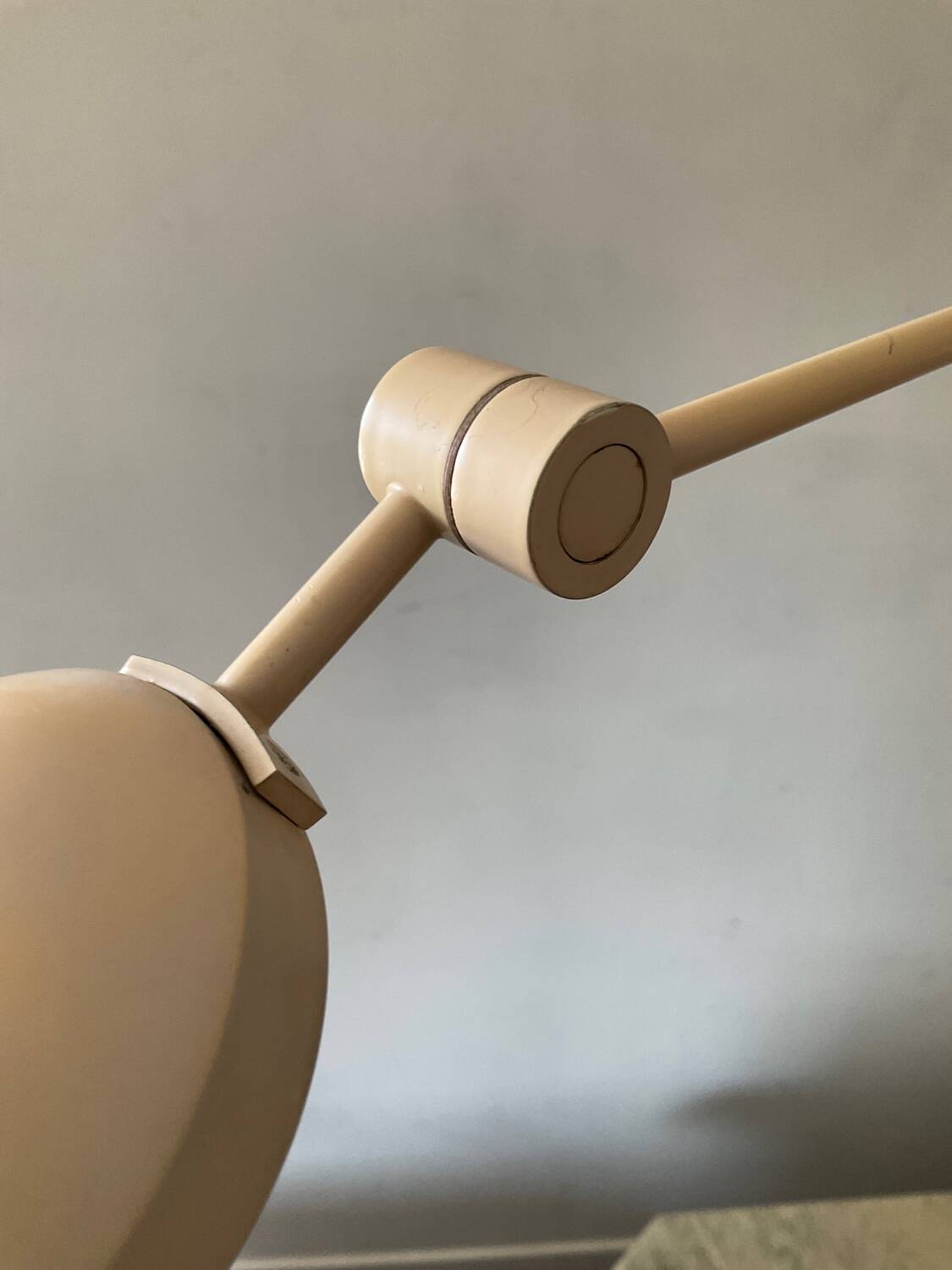 Vintage reading floor lamp from the 70s and 80s
