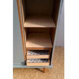 Vintage wardrobe with sliding doors