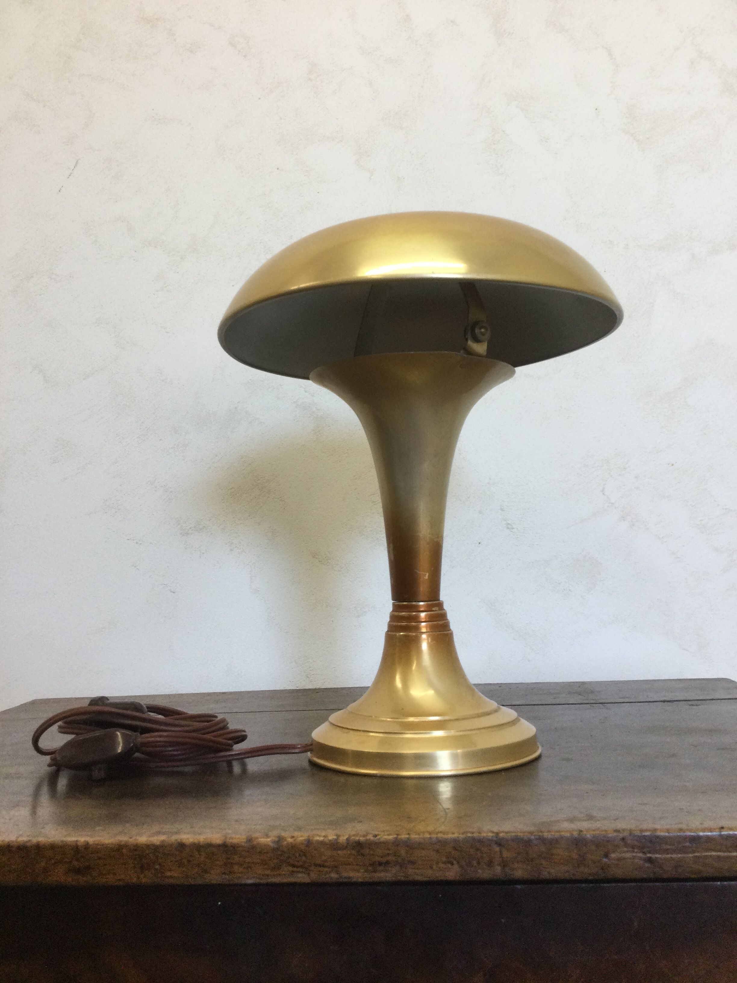 Lampe champignon art déco