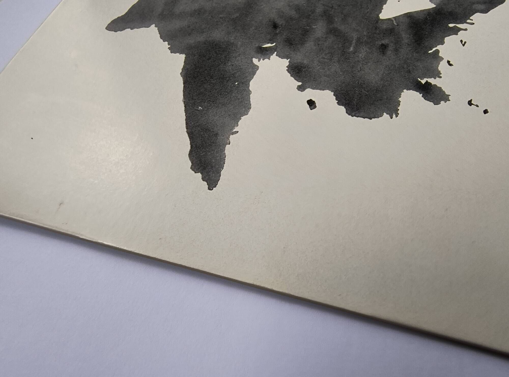 Original Rorschach test card "Card I" – Psychology curiosity