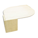 Table basse goutte travertin design 1970 vintage