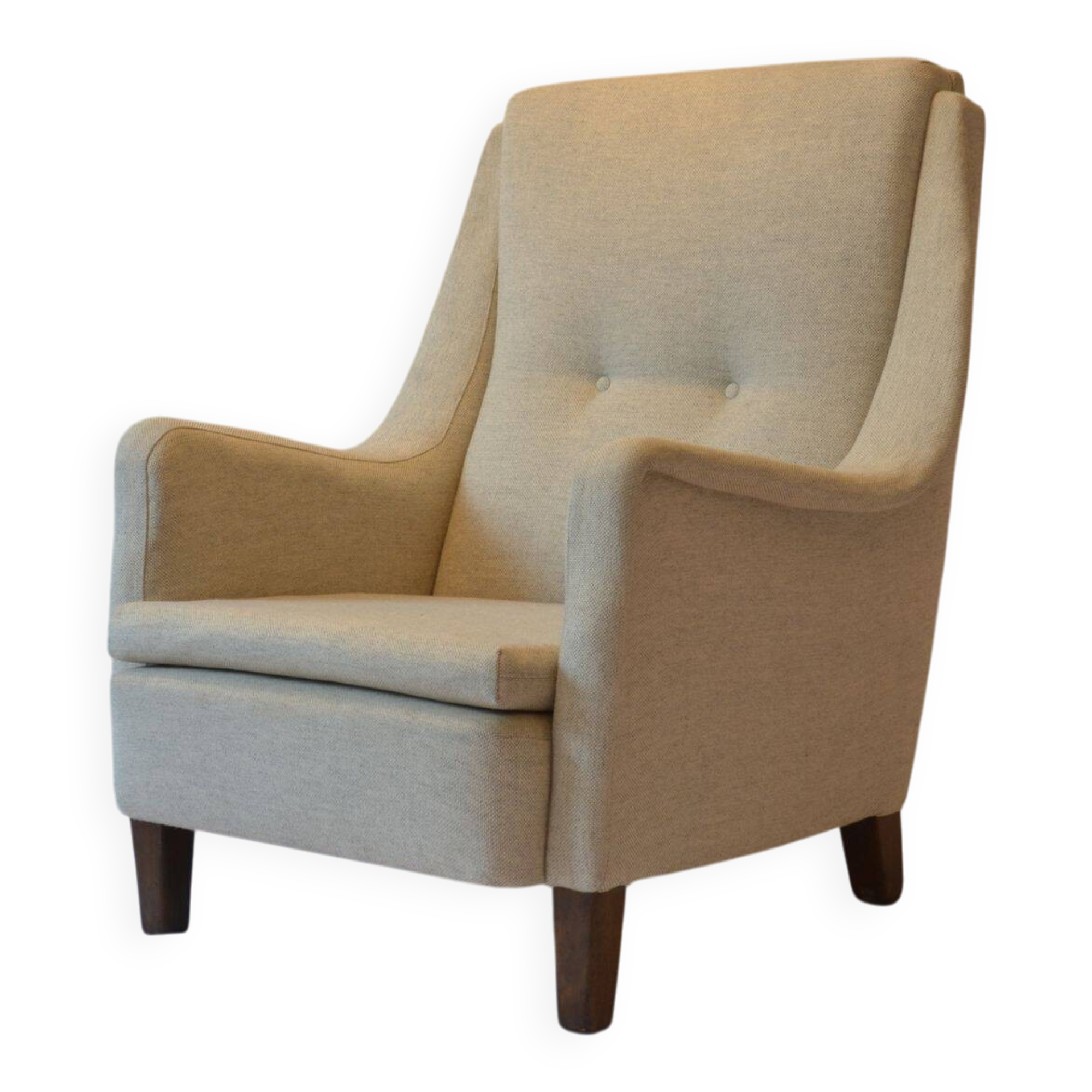 Vintage armchair by Folke Ohlsson for Fritz Hansen, 1950s