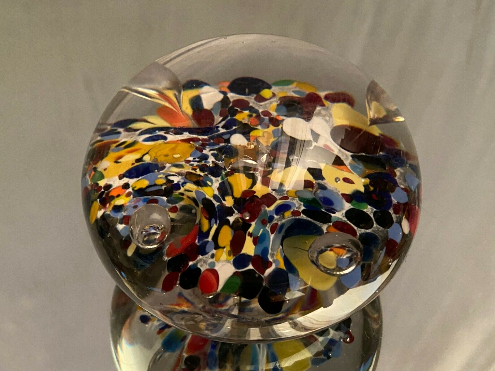 Sulfide ball paperweight