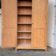 Parisian wardrobe solid oak raw 1940