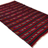 Anatolian handmade kilim rug 257 cm x 160 cm