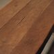 Large solid wood table, handcrafted.