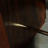 Art deco walnut desk