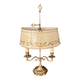 Lampe bouillotte en bronze de style louis xv vers 1850