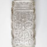 Mid-Century Pressed Glass Vase by Adolf Matura, Czech Repulic / 1970