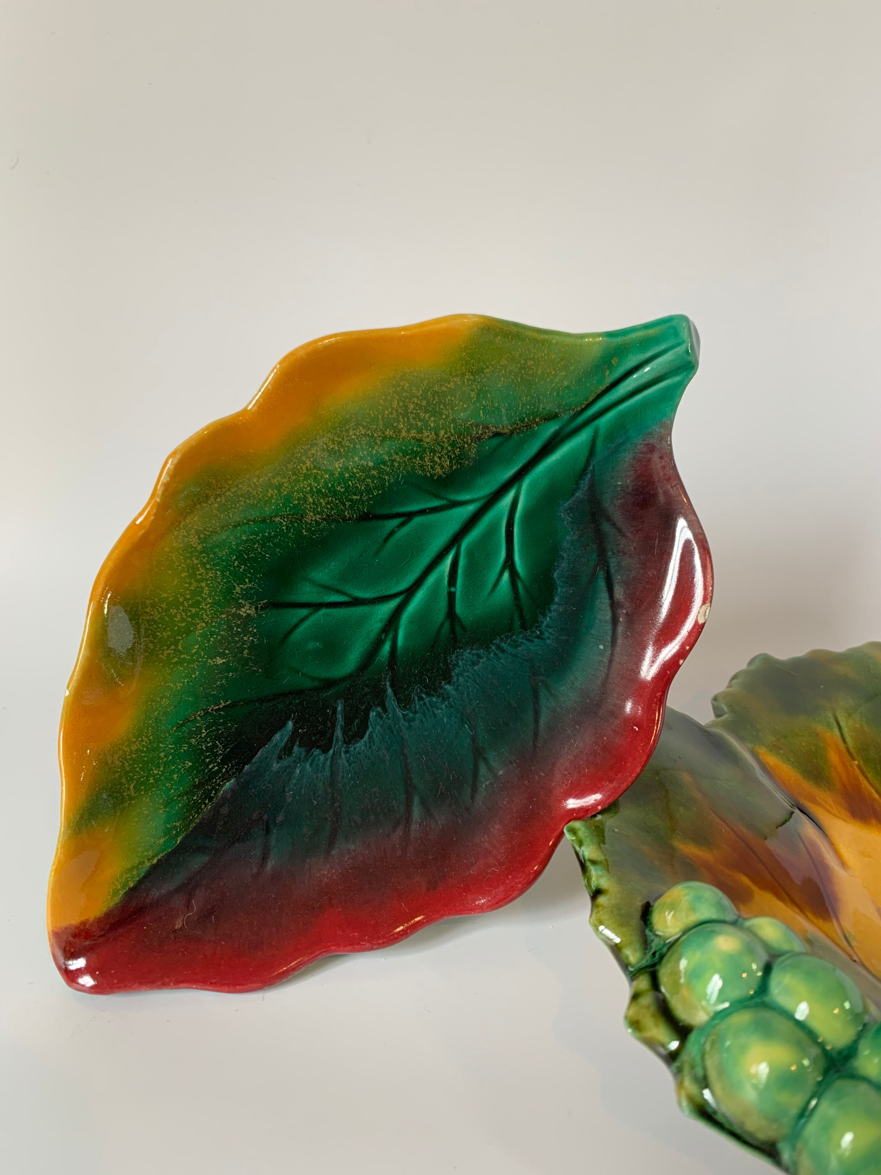 Beautiful porcelain leaves