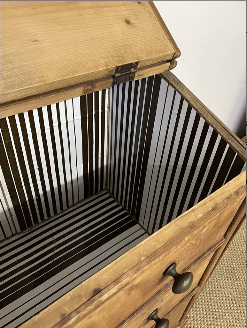 Vintage bar chest of drawers