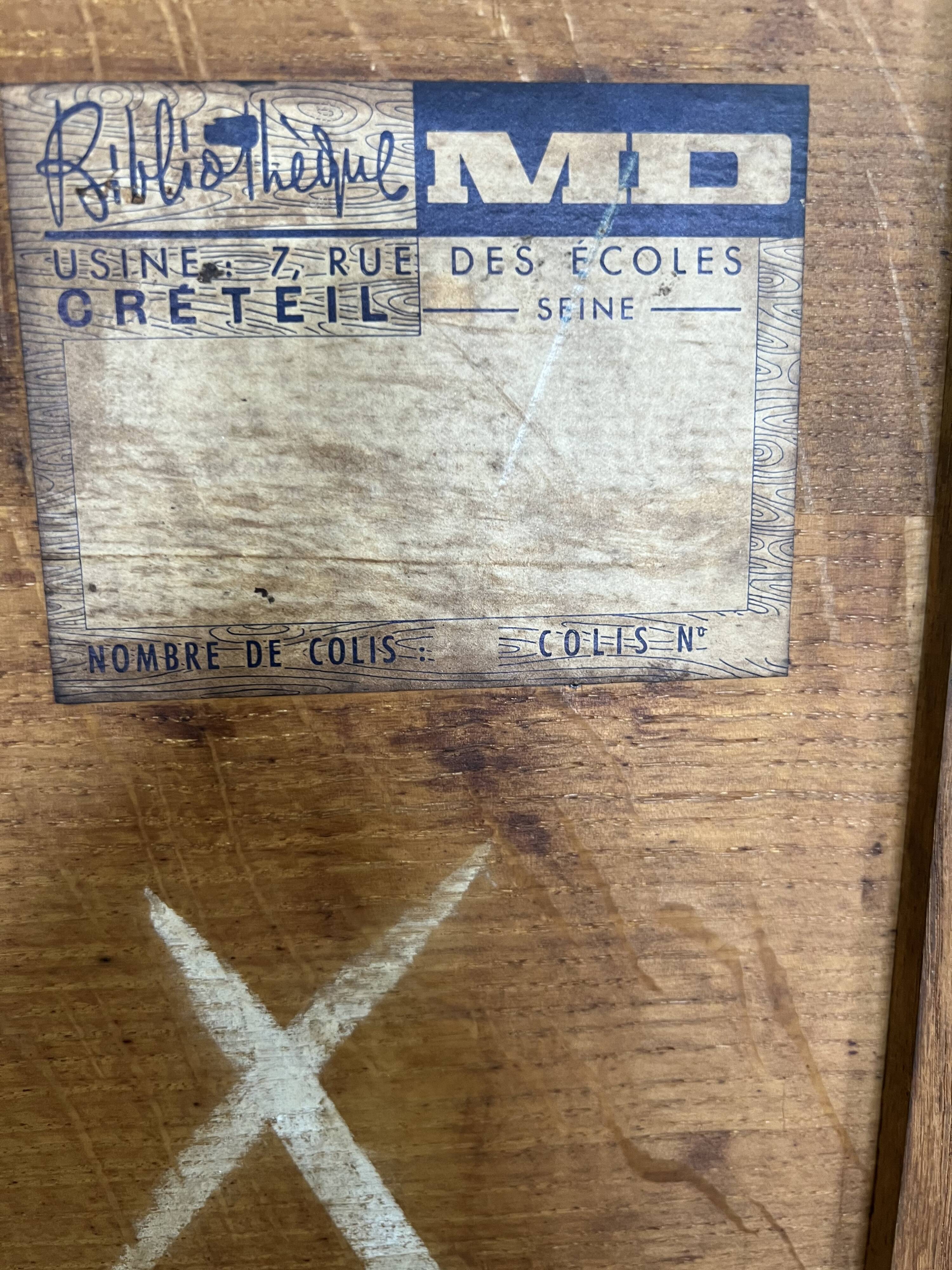 Modular library cabinet MD